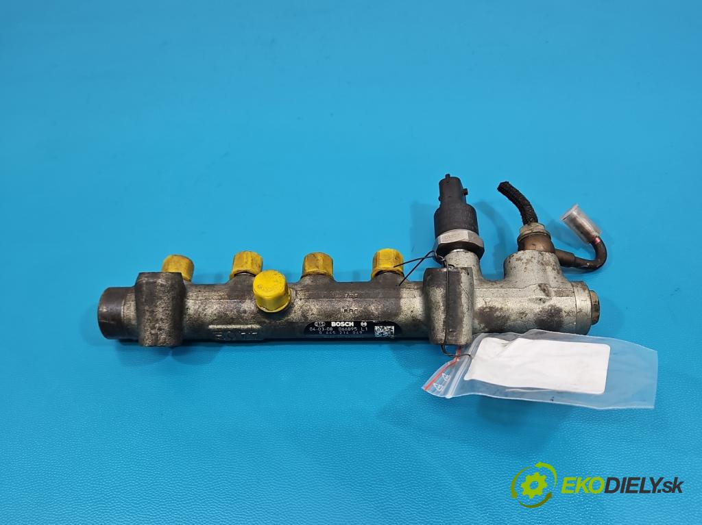 Opel Astra III 2004-2014 1.7 cdti 101 HP manual 74 kW 1686 cm3 5- lišta vstrekovacia 0445214049 (Vstrekovacia lišta)