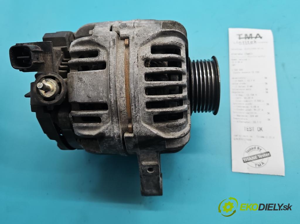 Toyota Avensis II T25 2003-2008 1.8 vvti 129 HP manual 95 kW 1794 cm3 4- Alternator 0124325079 (Alternátor)