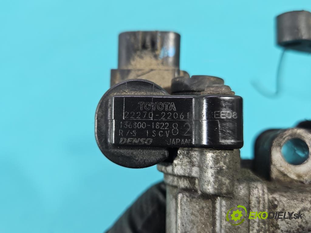 Toyota Avensis II T25 2003-2008 1.8 vvti 129 HP manual 95 kW 1794 cm3 4- klapka 22210-00130 (Škrtiaca klapka)