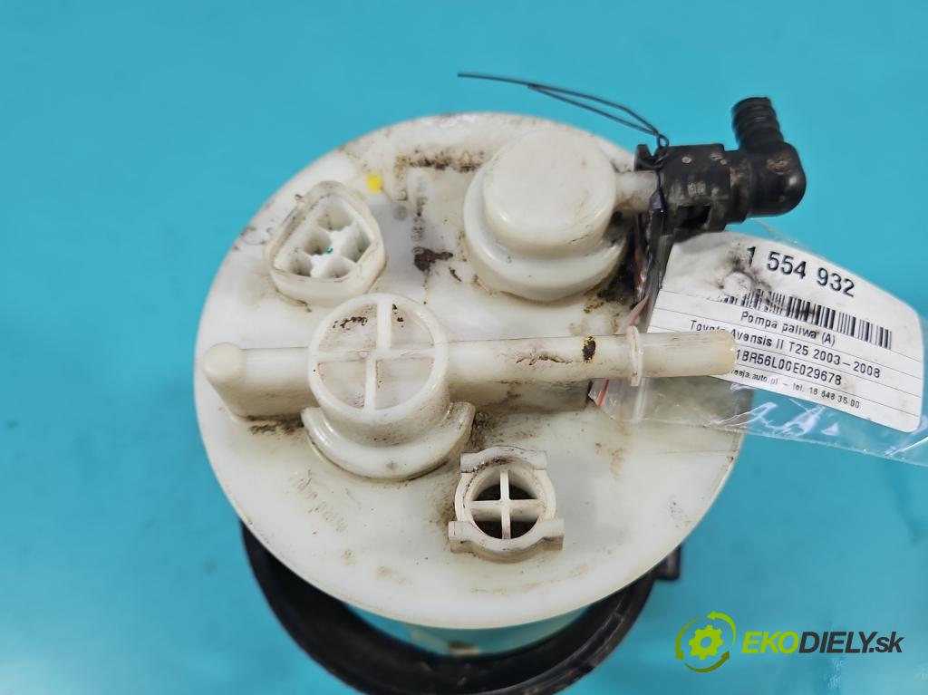 Toyota Avensis II T25 2003-2008 1.8 vvti 129 HP manual 95 kW 1794 cm3 4- čerpadlo palivo 0580313085