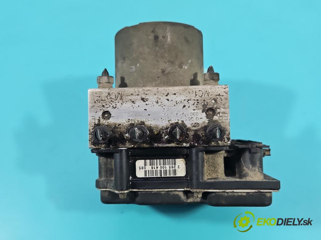 Toyota Avensis II T25 2003-2008 1.8 vvti 129 HP manual 95 kW 1794 cm3 4- čerpadlo abs 0265231327 (Pumpa ABS)