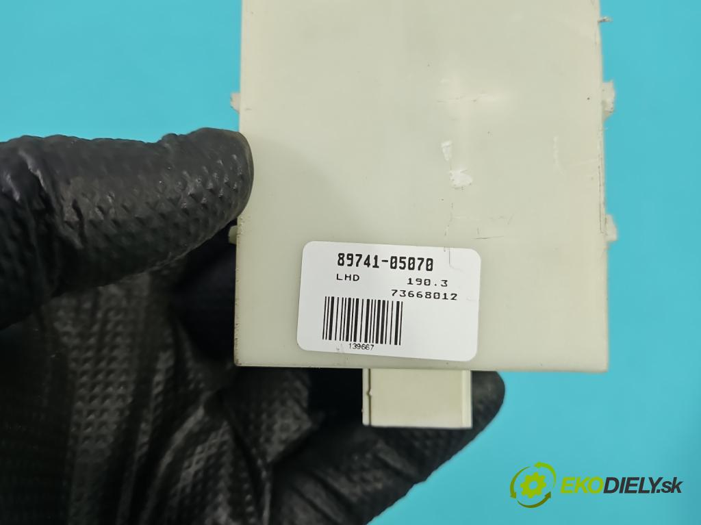 Toyota Avensis II T25 2003-2008 1.8 vvti 129 HP manual 95 kW 1794 cm3 4- riadiaca jednotka motora 89661-05590