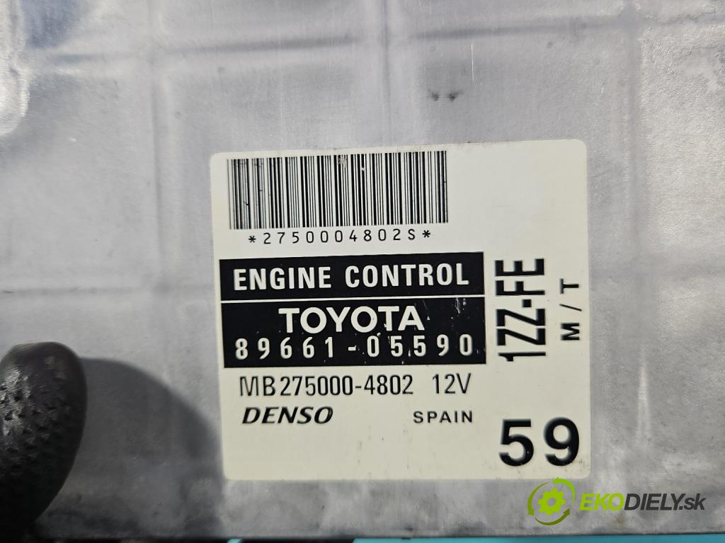 Toyota Avensis II T25 2003-2008 1.8 vvti 129 HP manual 95 kW 1794 cm3 4- riadiaca jednotka motora 89661-05590