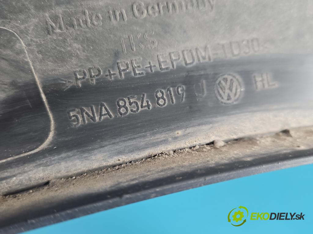 Vw Tiguan II 2016-2024 1.5 TSI 150 hp automatic 110 kW 1498 cm3 5- lišta blatník: zadní levé 5NA854819J
