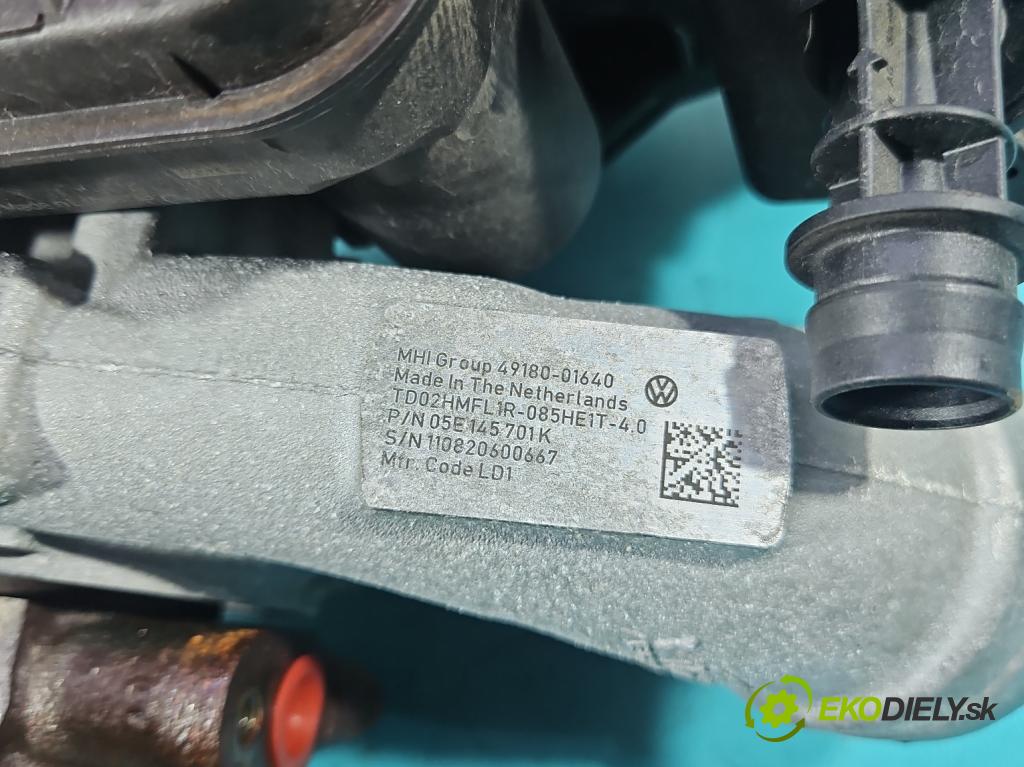 Vw Tiguan II 2016-2024 1.5 TSI 150 HP automatic 110 kW 1498 cm3 5- turbodúchadlo, turbo 49180-01640 (Turbodúchadlo (kompletné))