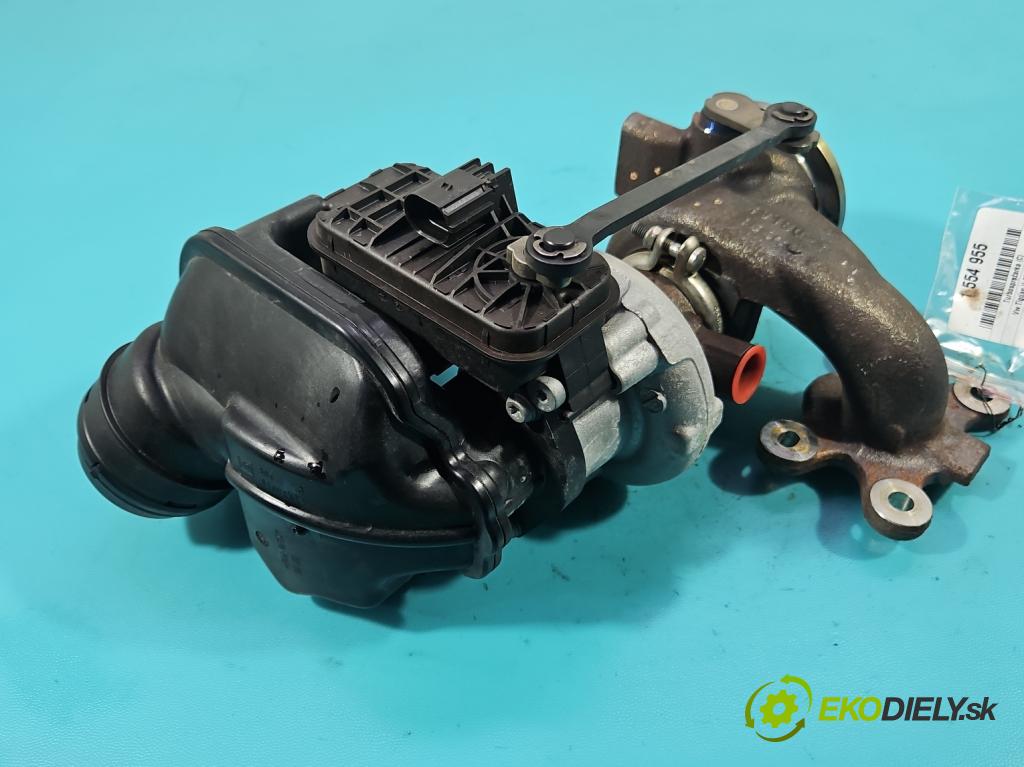 Vw Tiguan II 2016-2024 1.5 TSI 150 HP automatic 110 kW 1498 cm3 5- turbodúchadlo, turbo 49180-01640 (Turbodúchadlo (kompletné))