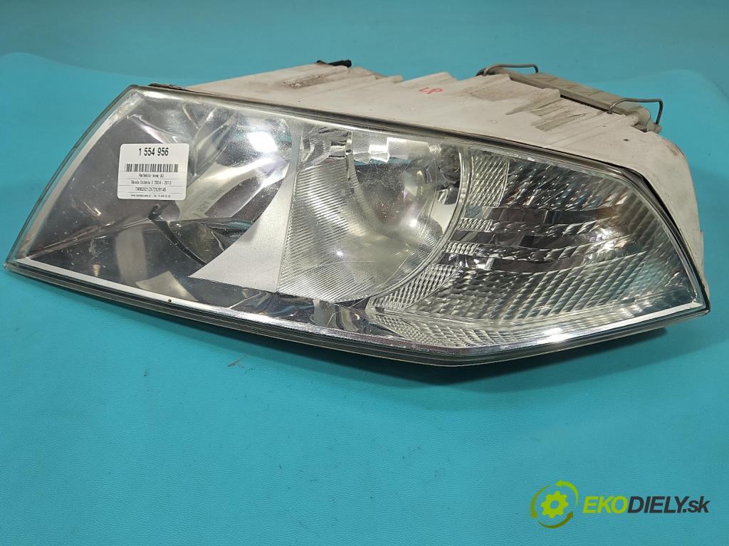 Skoda Octavia II 2004-2013 1.9 tdi 105 HP manual 77 kW 1896 cm3 5- Reflektor: ľavý 1Z1941017P (Kľučka dverí ostatné)