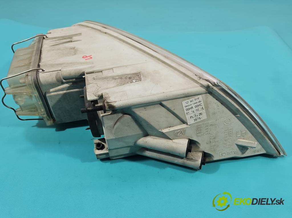 Skoda Octavia II 2004-2013 1.9 tdi 105 HP manual 77 kW 1896 cm3 5- Reflektor: ľavý 1Z1941017P (Kľučka dverí ostatné)