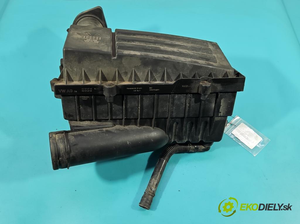 Skoda Octavia II 2004-2013 1.9 tdi 105 hp manual 77 kW 1896 cm3 5- obal filtra vzduchu 3C0129607AE (Kryt vzduchového filtru)