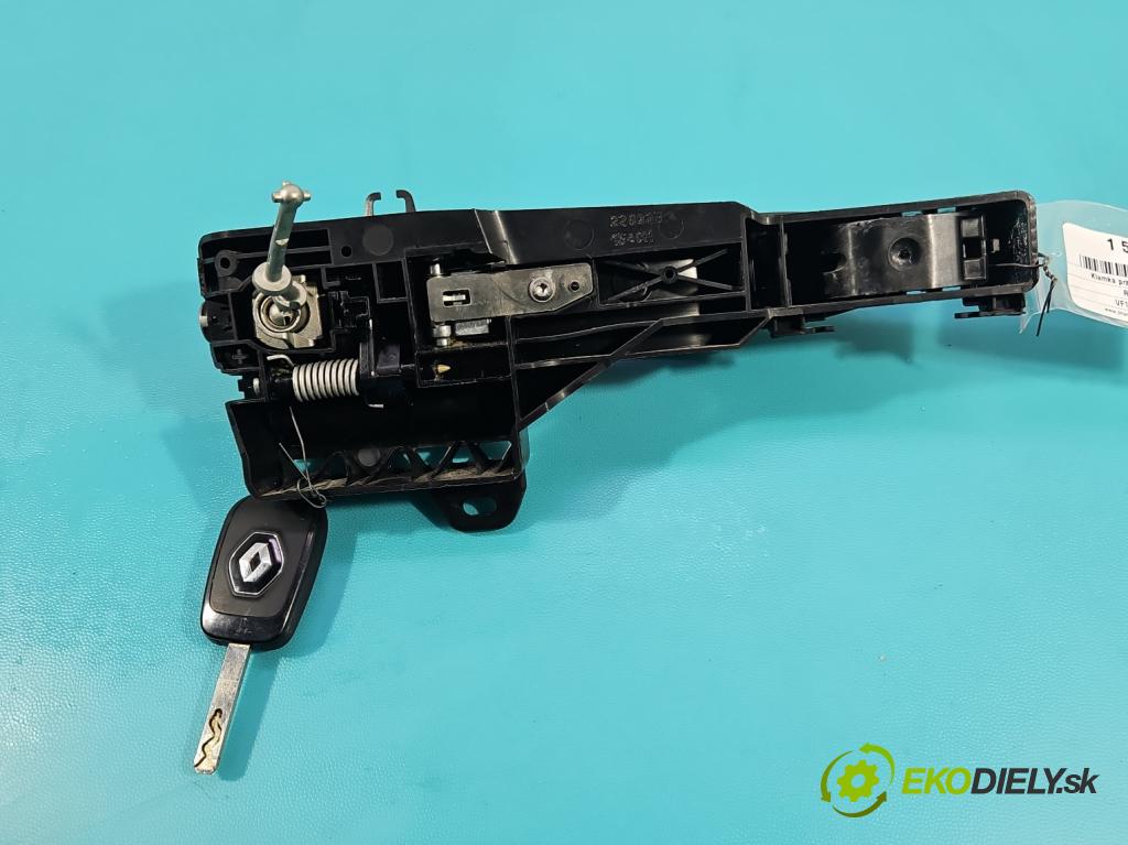 Renault Express 1.5 dci 95 HP manual 70 kW 1461 cm3 5- rukoväť predné ľavé mimo: 806079360R (Kľučka dverí vonkajšia predná ľavá)