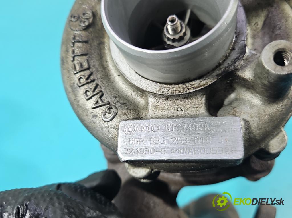 Audi A3 8P 2003-2012 2.0 tdi 140 HP manual 103 kW 1968 cm3 5- turbodúchadlo, turbo 724930-9 (Turbodúchadlo (kompletné))