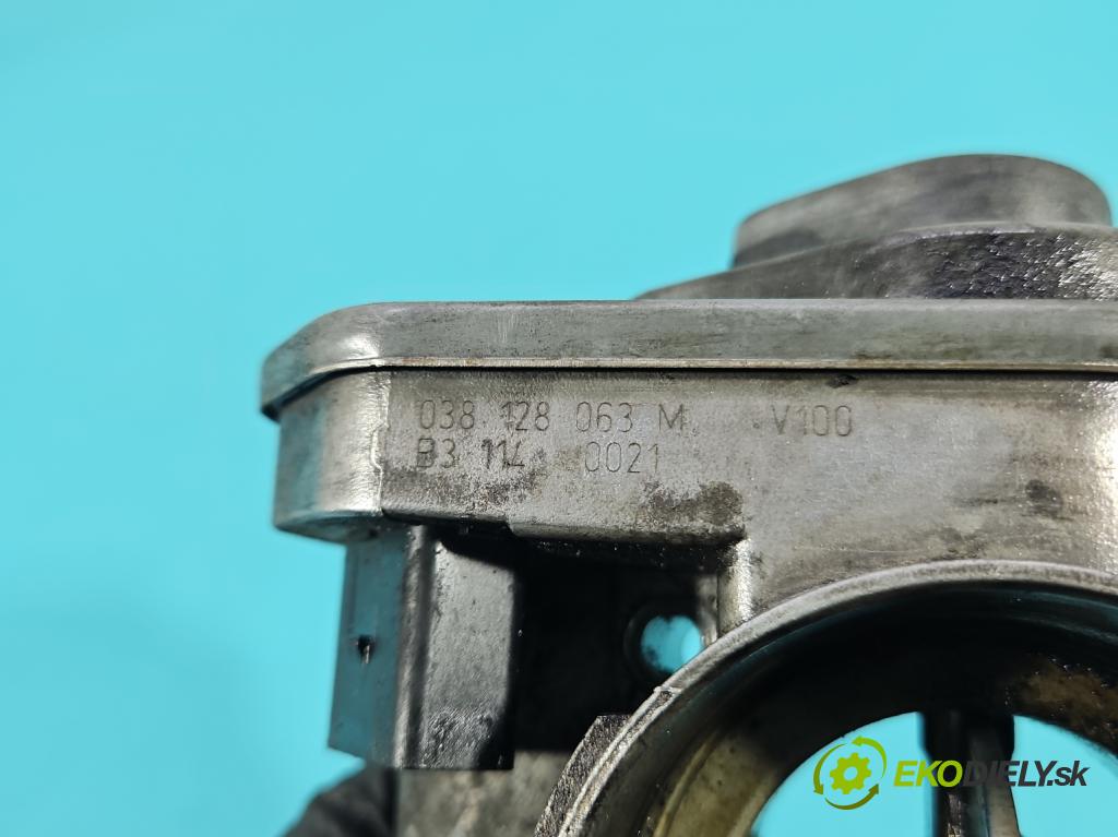 Audi A3 8P 2003-2012 2.0 tdi 140 HP manual 103 kW 1968 cm3 5- klapka 038128063M (Škrtiaca klapka)