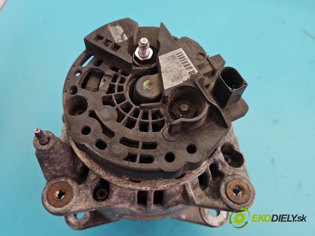 Audi A3 8P 2003-2012 2.0 tdi 140 HP manual 103 kW 1968 cm3 5- Alternator 06F903023F (Alternátor)