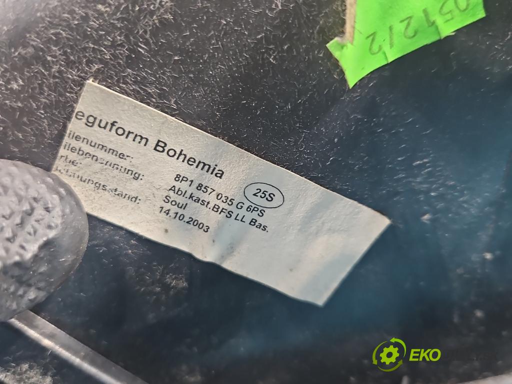 Audi A3 8P 2003-2012 2.0 tdi 140 HP manual 103 kW 1968 cm3 5- kastlík 8P1857035G