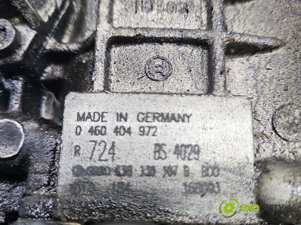 Vw Golf IV 1997-2003 1.9 sdi 68 HP manual 50 kW 1896 cm3 5- čerpadlo vstrekovacia 0460404972 (Vstrekovacie čerpadlo)