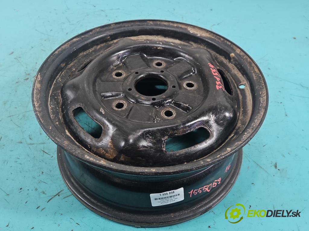 Ford Transit Mk6 2000-2006 2.4 tddi 120 hp manual 88 kW 2402 cm3 5- Felga ocelový 16