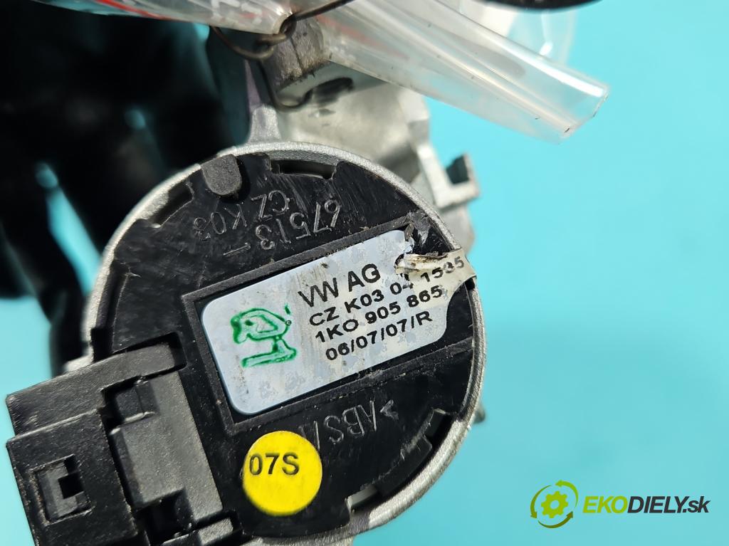 Skoda Octavia II 2004-2013 1.9 tdi 105 HP manual 77 kW 1896 cm3 5- Spínačka 1K0905851B (Spínacia skrinka)