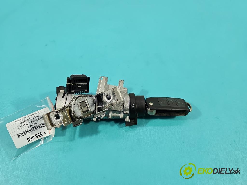 Skoda Octavia II 2004-2013 1.9 tdi 105 HP manual 77 kW 1896 cm3 5- Spínačka 1K0905851B (Spínacia skrinka)