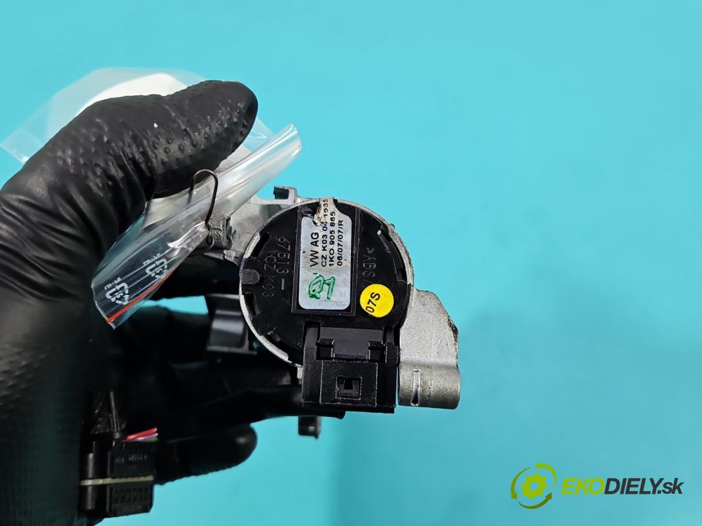 Skoda Octavia II 2004-2013 1.9 tdi 105 HP manual 77 kW 1896 cm3 5- Spínačka 1K0905851B (Spínacia skrinka)