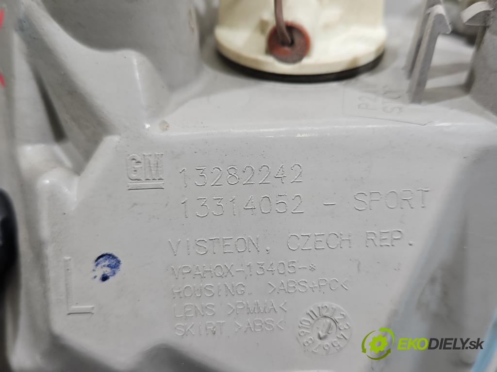 Opel Astra IV 2009-2015 1.7 cdti 125 HP manual 92 kW 1686 cm3 5- svetlo / reflektor zadné ľavé 13282242 (Kľučka dverí ostatné)