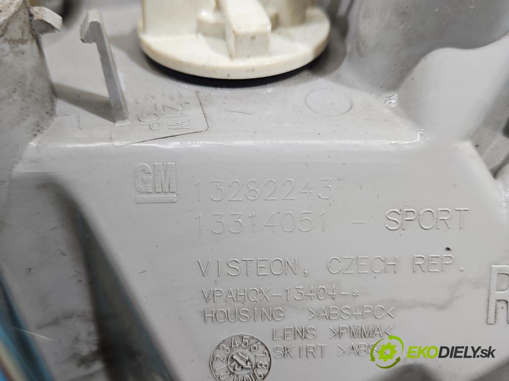 Opel Astra IV 2009-2015 1.7 cdti 125 hp manual 92 kW 1686 cm3 5- světlo zadní pravé 13282243 (Klika dveří ostatní)