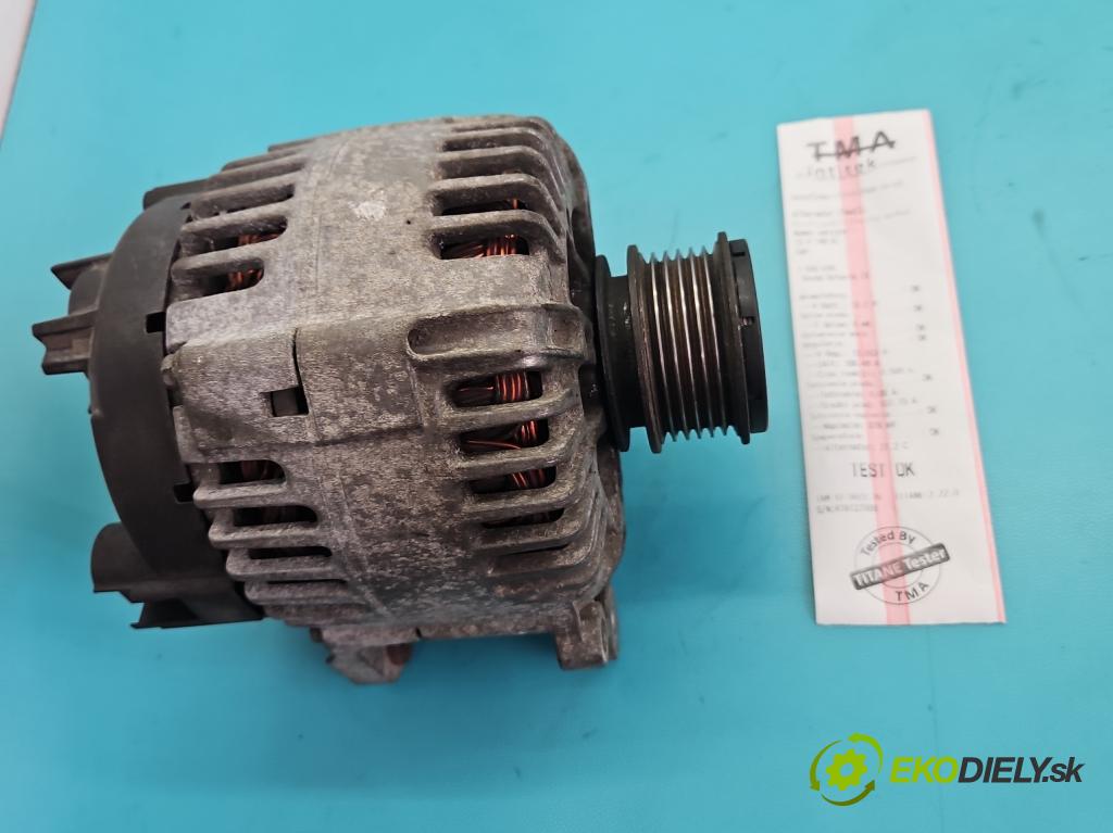 Skoda Octavia II 2004-2013 1.9 tdi 105 HP manual 77 kW 1896 cm3 5- Alternator 06F903023C (Alternátor)