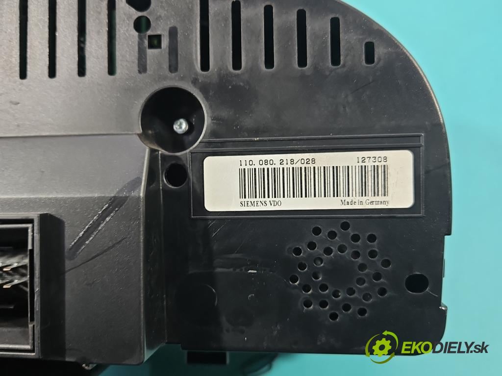 Vw Touran I 2003-2015 2.0 tdi 160 hp manual 118 kW 1968 cm3 5- Přístrojová deska 1T0920872F (Přístrojová deska)