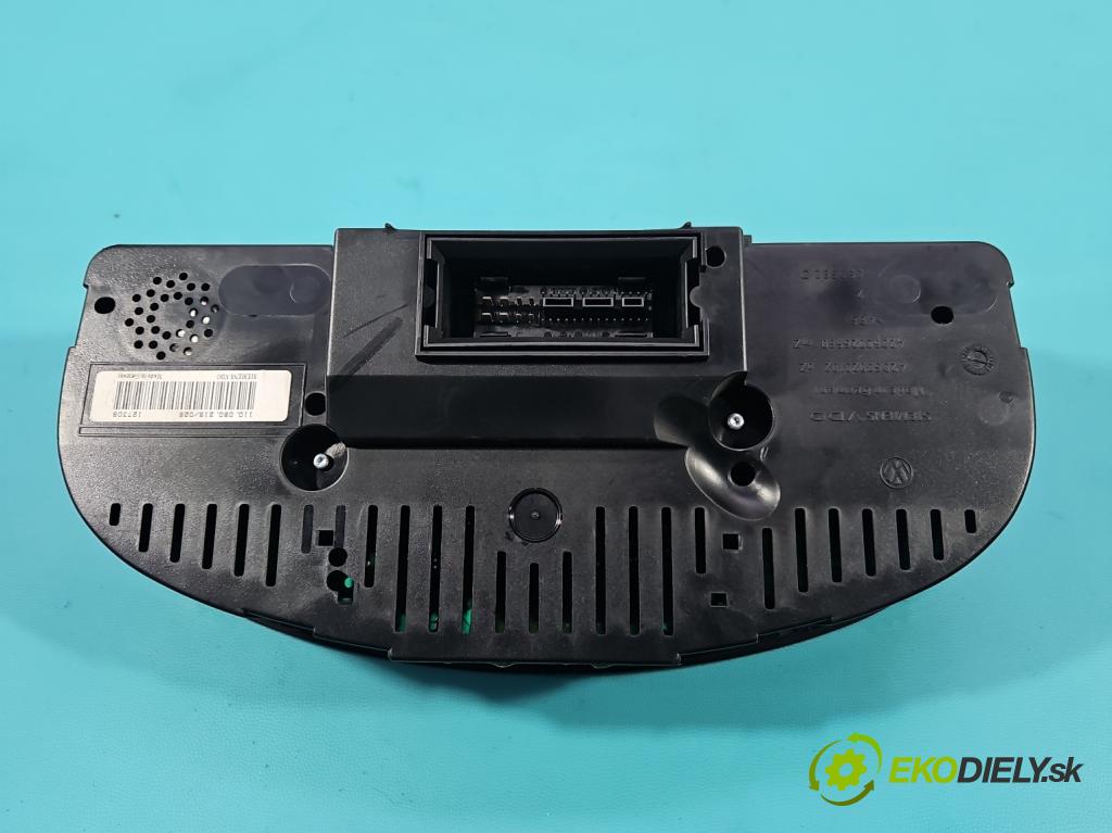 Vw Touran I 2003-2015 2.0 tdi 160 hp manual 118 kW 1968 cm3 5- Přístrojová deska 1T0920872F (Přístrojová deska)