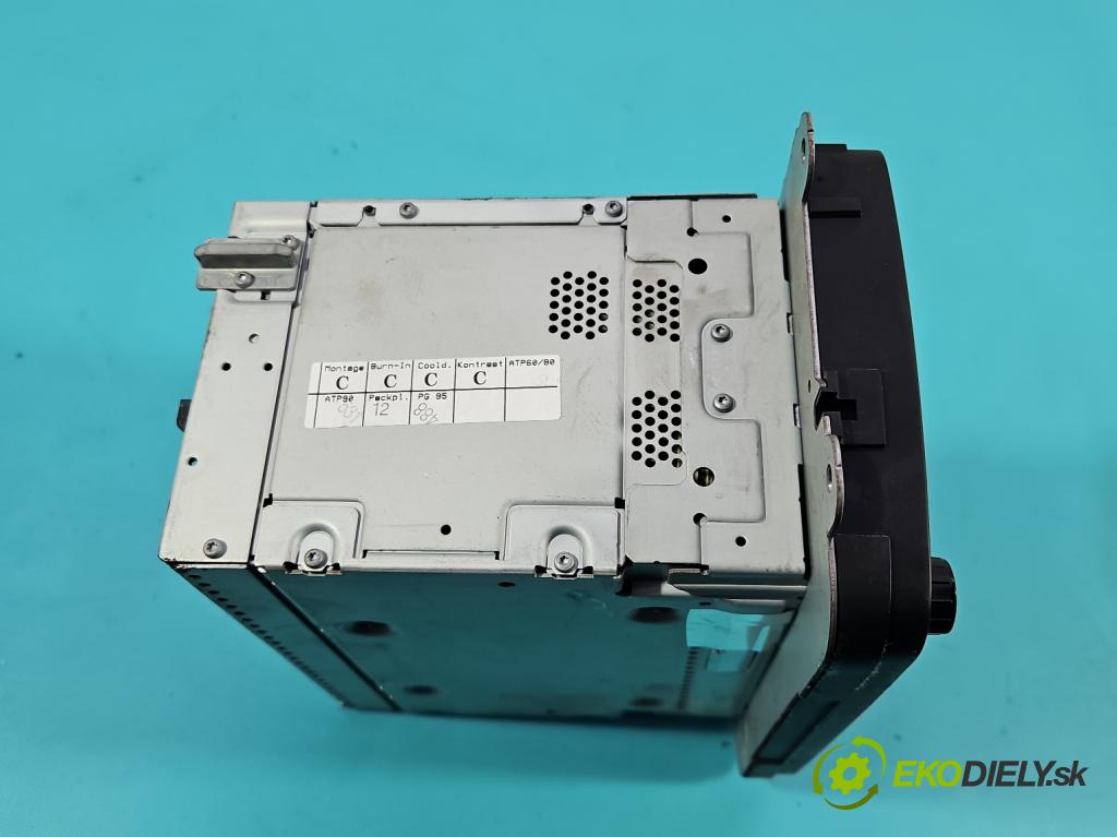 Vw Touran I 2003-2015 2.0 tdi 160 HP manual 118 kW 1968 cm3 5- Radio originál 1K0035191E