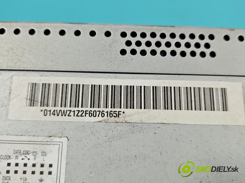 Vw Touran I 2003-2015 2.0 tdi 160 HP manual 118 kW 1968 cm3 5- Radio originál 1K0035191E