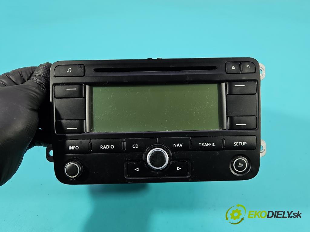 Vw Touran I 2003-2015 2.0 tdi 160 HP manual 118 kW 1968 cm3 5- Radio originál 1K0035191E