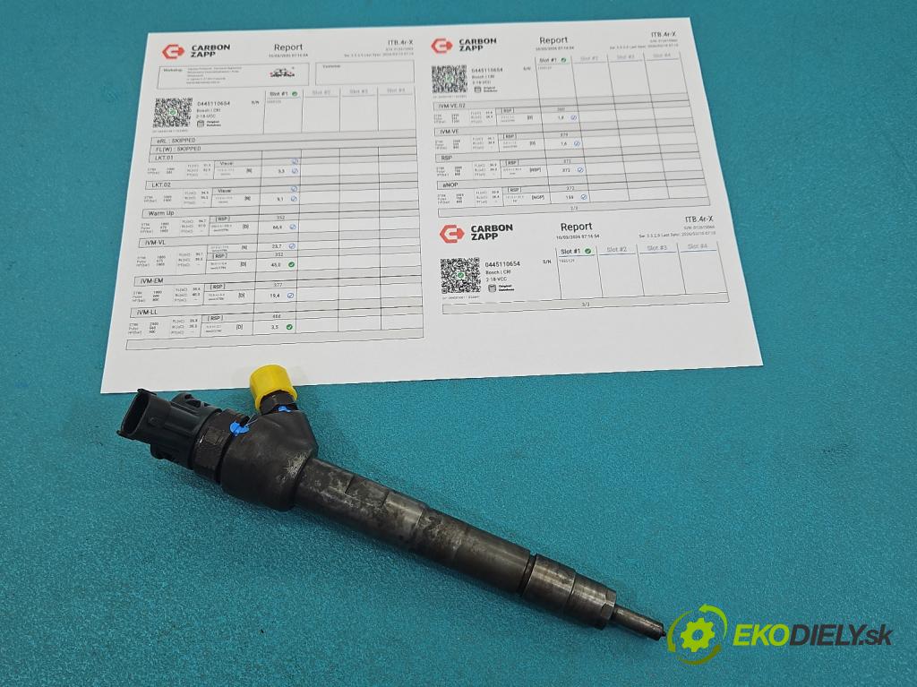 Land rover Discovery Sport 2014-2019 L550 2.0d 150 hp automatic 110 kW 1999 cm3 5- vstřikovač 0445110654 (Vstřikovač paliva)