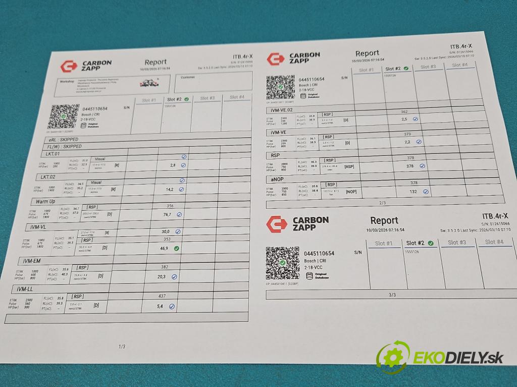 Land rover Discovery Sport 2014-2019 L550 2.0d 150 HP automatic 110 kW 1999 cm3 5- vstrek 0445110654 (Vstrekovač paliva)