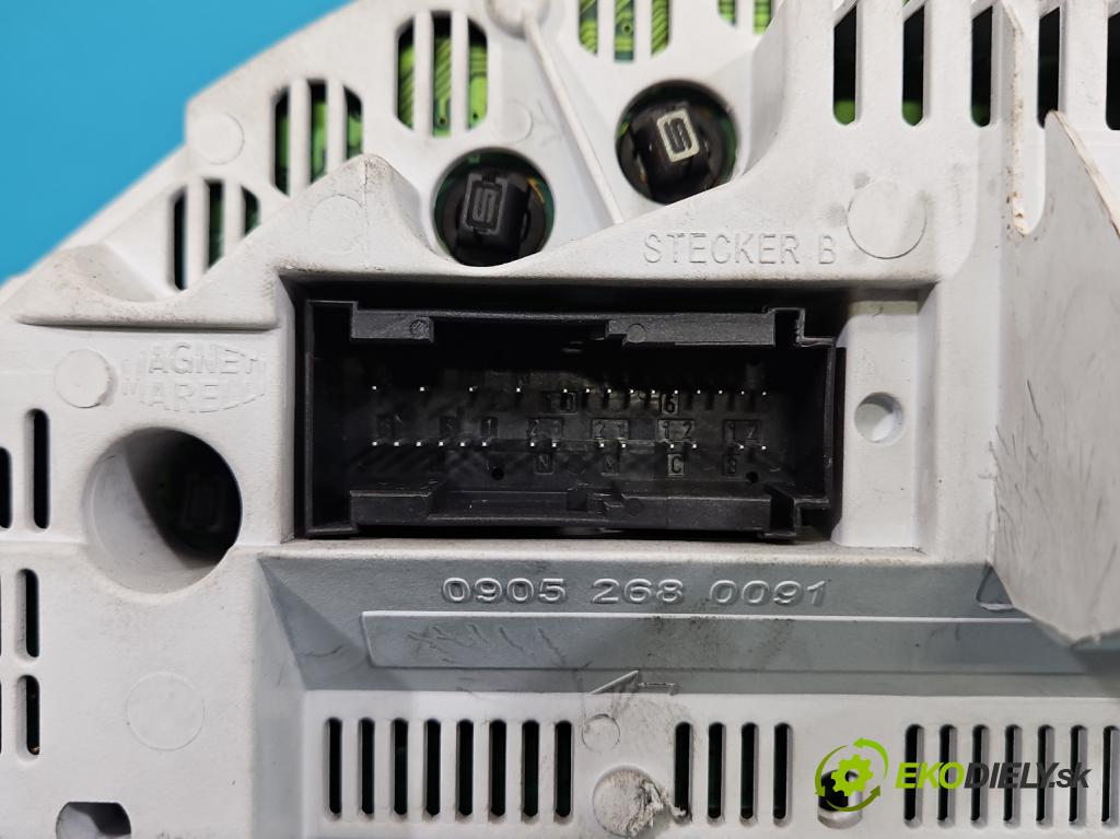 Mercedes A W168 1997-2004 1.7 cdi 95 HP manual 70 kW 1689 cm3 5- prístrojovka/ budíky  (Prístrojová doska)