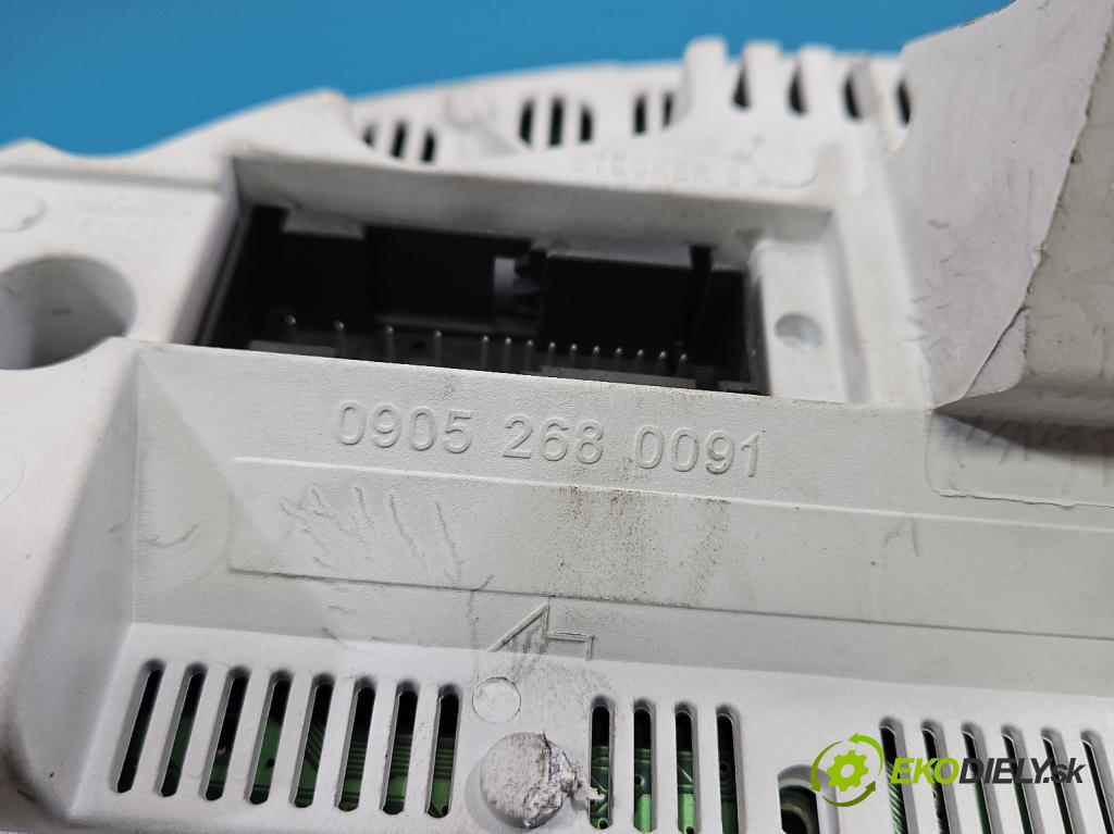 Mercedes A W168 1997-2004 1.7 cdi 95 HP manual 70 kW 1689 cm3 5- prístrojovka/ budíky  (Prístrojová doska)