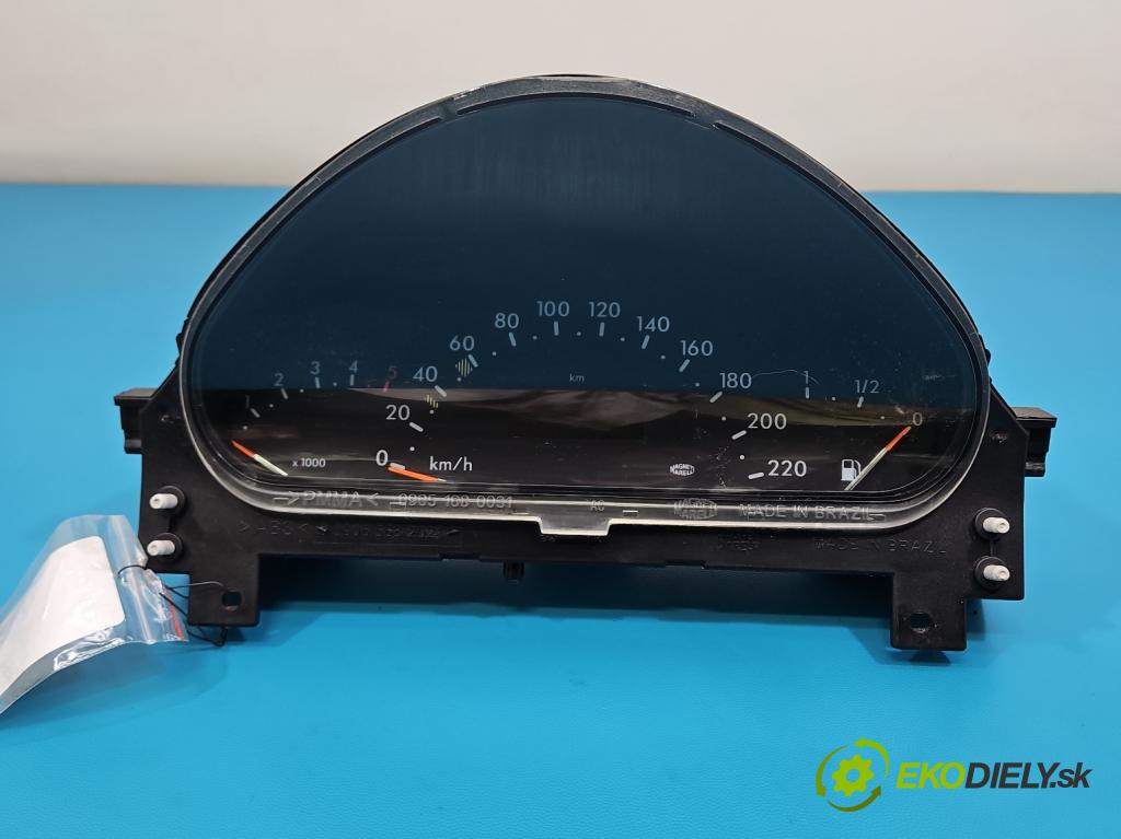 Mercedes A W168 1997-2004 1.7 cdi 95 HP manual 70 kW 1689 cm3 5- prístrojovka/ budíky  (Prístrojová doska)