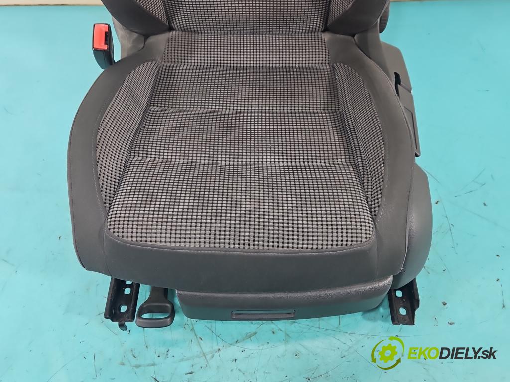 Vw Touran I 2003-2015 2.0 tdi 160 hp manual 118 kW 1968 cm3 5- Sedadlo levý  (Sedadlo)