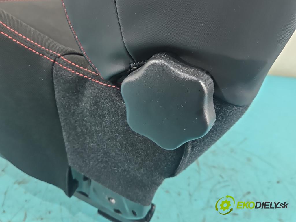 Renault Clio IV 2012-2020 1.2 16V 73 HP manual 54 kW 1149 cm3 5- Sedačka pravý  (Sedadlo)