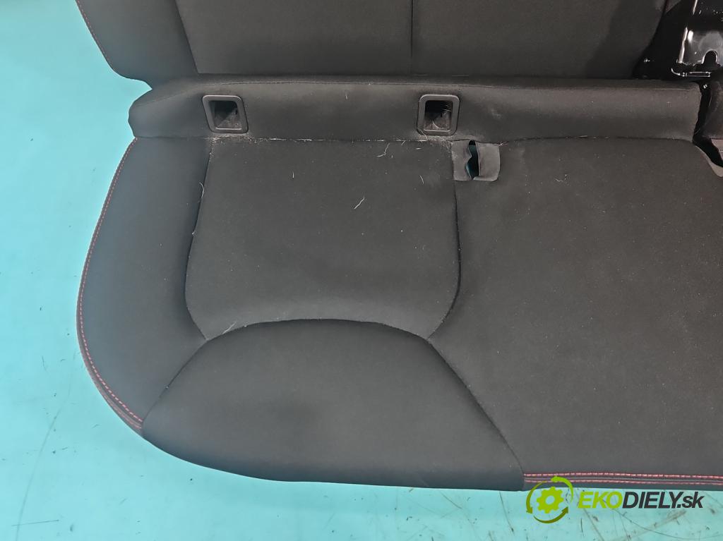 Renault Clio IV 2012-2020 1.2 16V 73 HP manual 54 kW 1149 cm3 5- Pohovka: zadné  (Sedadlo)