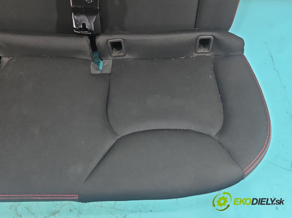 Renault Clio IV 2012-2020 1.2 16V 73 HP manual 54 kW 1149 cm3 5- Pohovka: zadné  (Sedadlo)