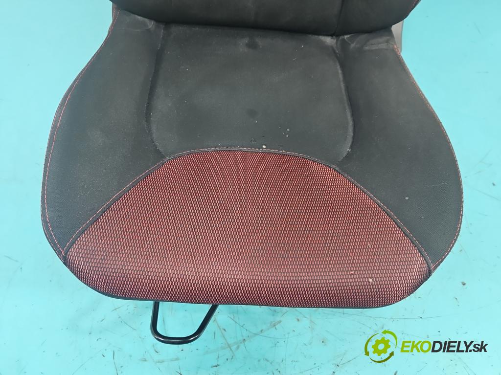 Renault Clio IV 2012-2020 1.2 16V 73 HP manual 54 kW 1149 cm3 5- Sedačka ľavý  (Sedadlo)