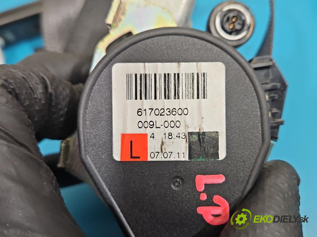 Opel Astra IV 2009-2015 1.7 cdti 125 HP manual 92 kW 1686 cm3 5- pas bezpečnosť: predné ľavý 13332663