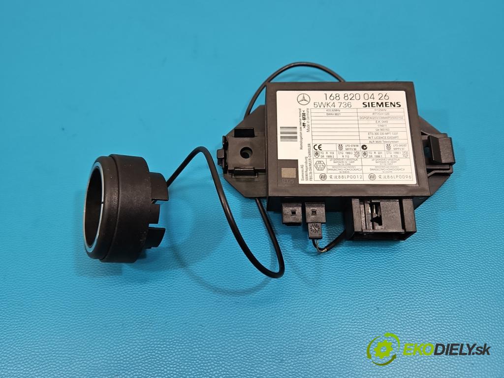 Mercedes A W168 1997-2004 1.7 cdi 95 hp manual 70 kW 1689 cm3 5- řídící jednotka motoru A6681530279