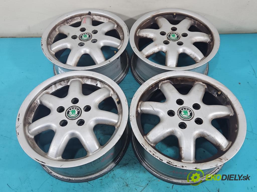 Skoda Octavia II 2004-2013 1.9 tdi 105 HP manual 77 kW 1896 cm3 5- Disk hliník 16" komplet 8D0601025J