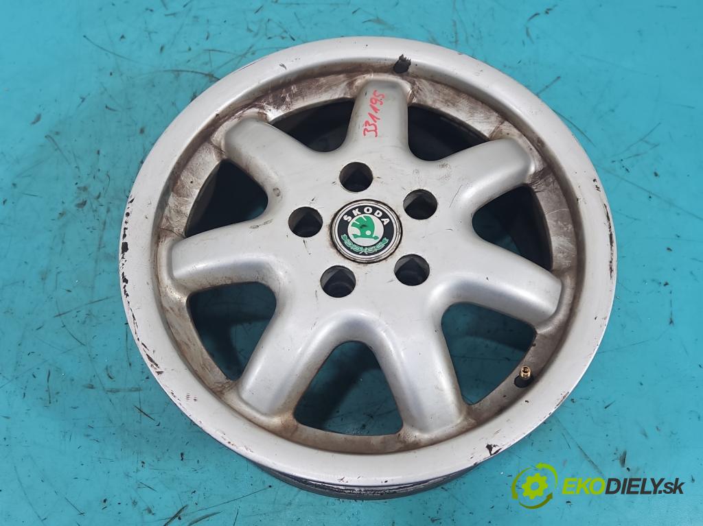 Skoda Octavia II 2004-2013 1.9 tdi 105 HP manual 77 kW 1896 cm3 5- Disk hliník 16" komplet 8D0601025J