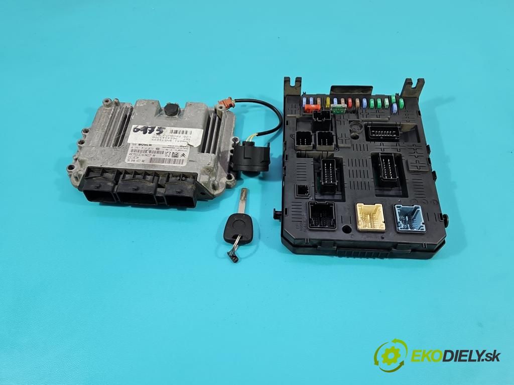 Citroen Berlingo II 2008-2018 1.6 hdi 90 hp manual 66.2 kW 1560 cm3 5- řídící jednotka motoru 0281013872