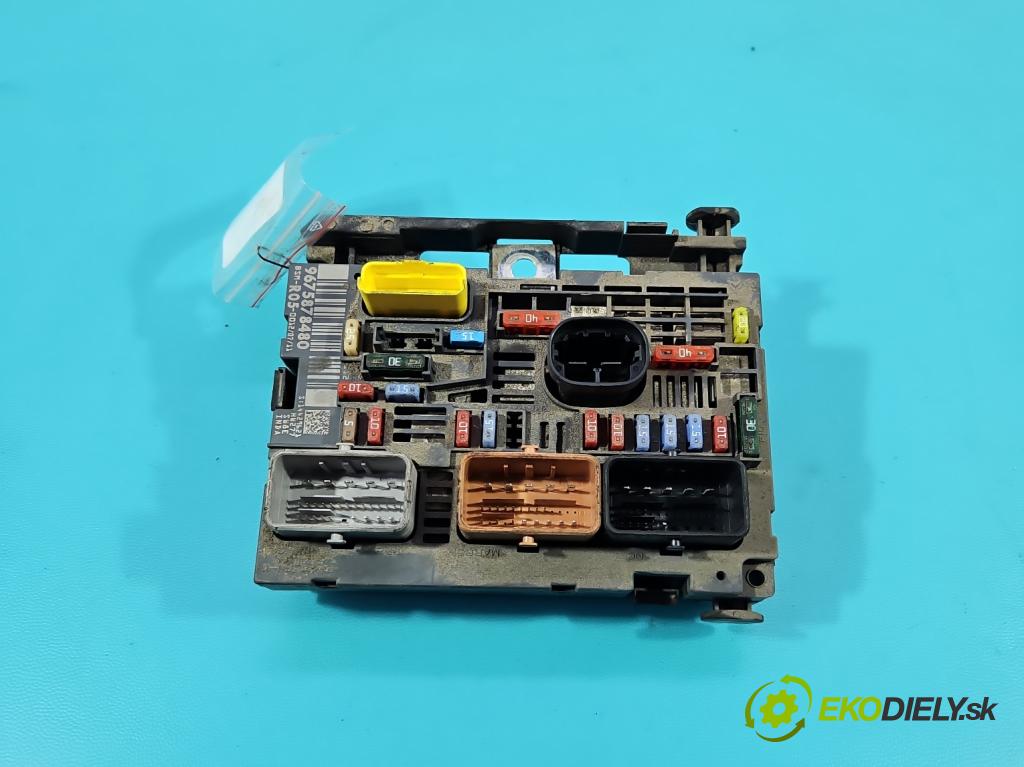 Citroen Berlingo II 2008-2018 1.6 hdi 90 HP manual 66.2 kW 1560 cm3 5- riadiaca jednotka ostatné 9675878480