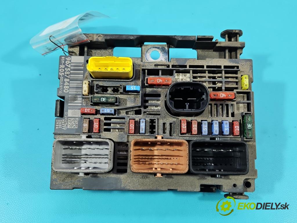 Citroen Berlingo II 2008-2018 1.6 hdi 90 HP manual 66.2 kW 1560 cm3 5- riadiaca jednotka ostatné 9675878480