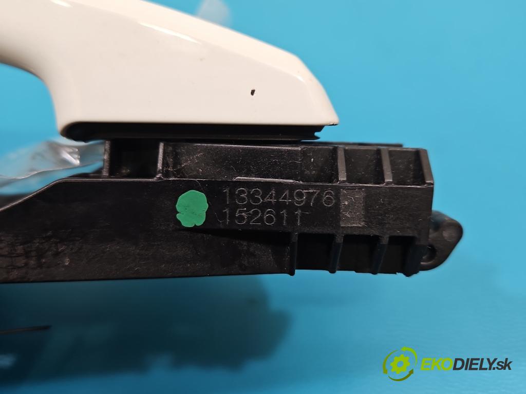 Opel Astra IV 2009-2015 1.7 cdti 125 HP manual 92 kW 1686 cm3 5- rukoväť predné ľavé mimo: 13344976 (Kľučka dverí vonkajšia predná ľavá)