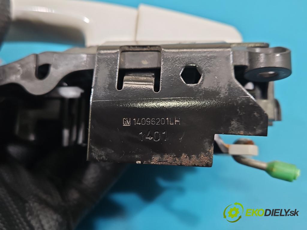 Opel Astra IV 2009-2015 1.7 cdti 125 HP manual 92 kW 1686 cm3 5- rukoväť predné ľavé mimo: 13344976 (Kľučka dverí vonkajšia predná ľavá)